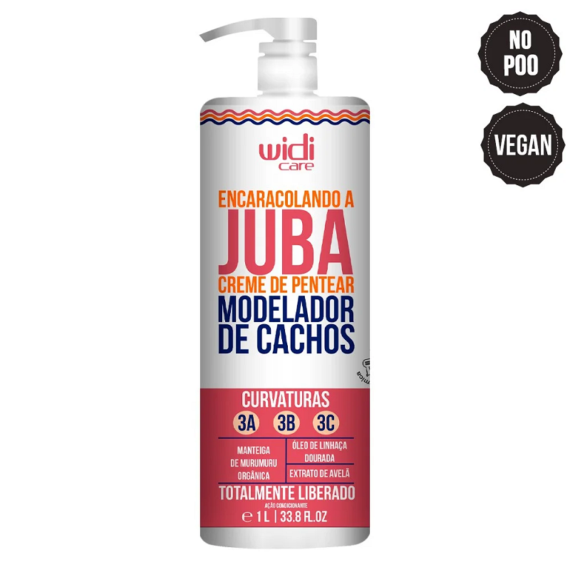 Widi Care - Creme de Pentear Encaracolando a Juba 1 Litro