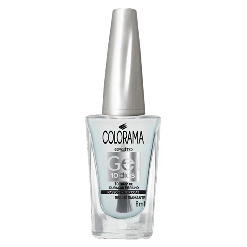 Esmalte Colorama Efeito Gel Top Coat 8ml