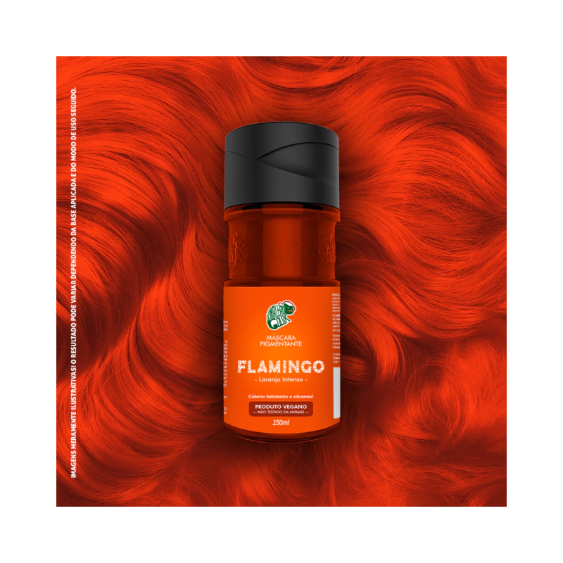 Kamaleão Color Máscara Pigmentante Flamingo 150ml