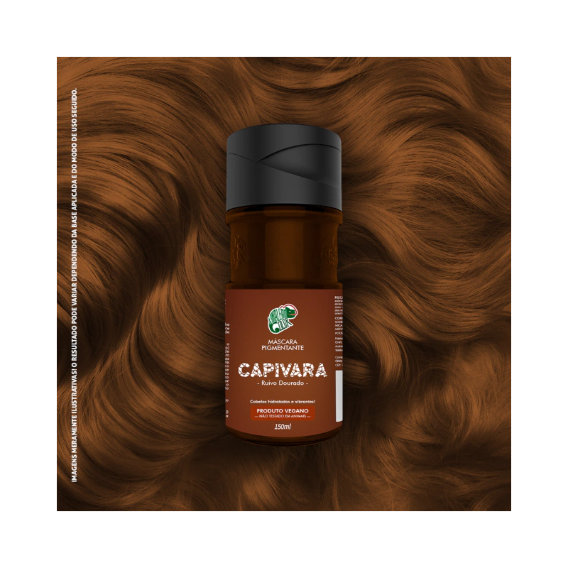 Kamaleão Color Máscara Pigmentante Capivara 150ml