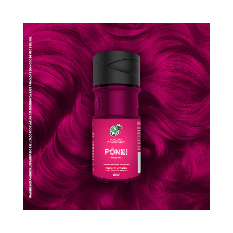 Kamaleão Color Máscara Pigmentante Pônei 150ml