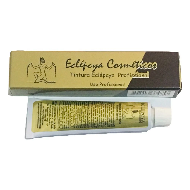 Tintura Para Sobrancelha Eclépcya - Cor Marrom Escuro