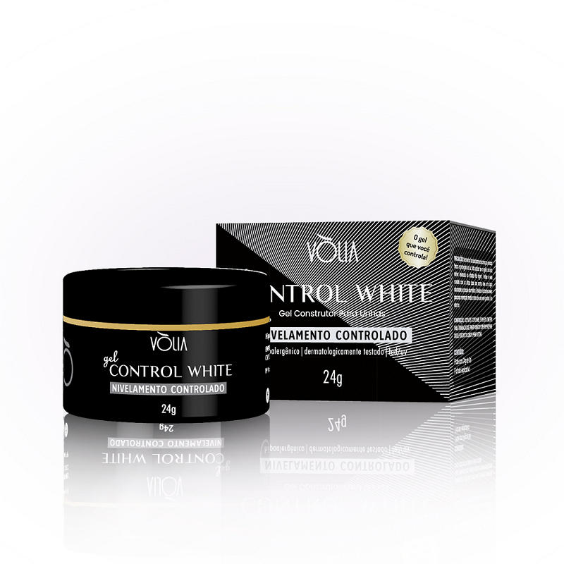 Gel Construtor para Unhas Vòlia Control White 24g