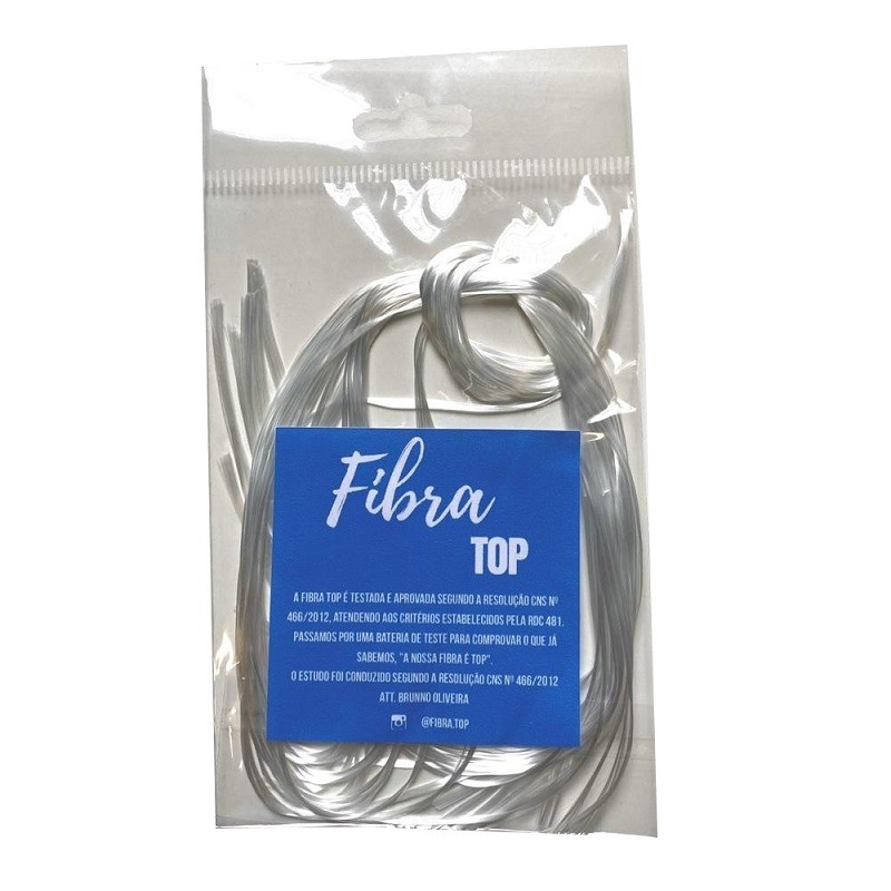 Fibra para Alongamento de Unhas Top Slim 10m