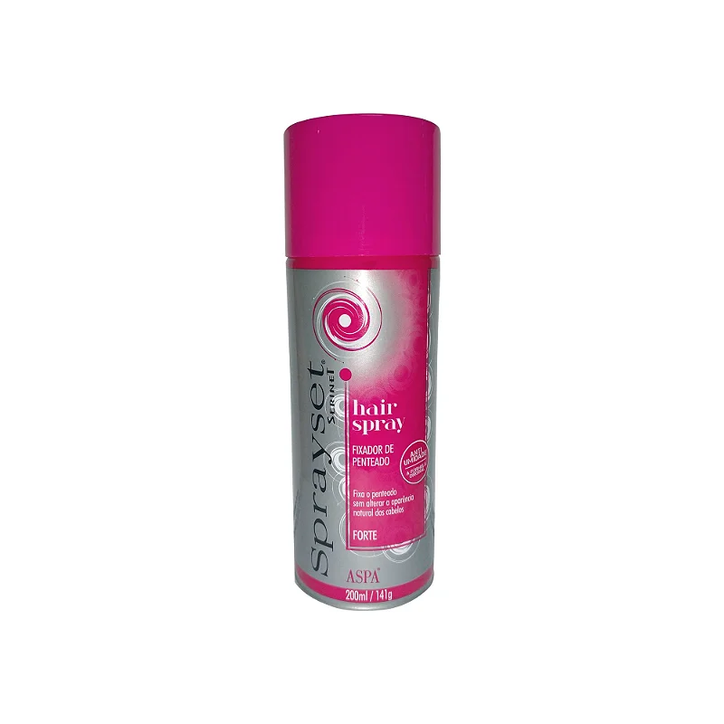 Hair Sprayset Fixador Aspa Forte 200ml