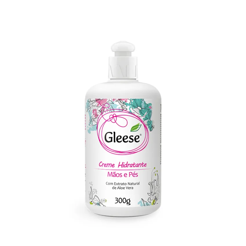 Creme Hidrante Mãos e Pés Gleese 300g