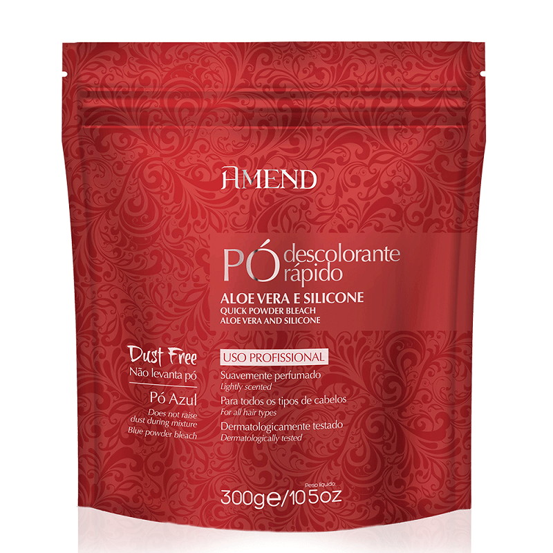 Pó Descolorante Amend Aloe e Vera e Silicone 300g