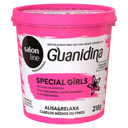 Kit Salon Line Guanidina Special Girls Alisa e Relaxa 218g