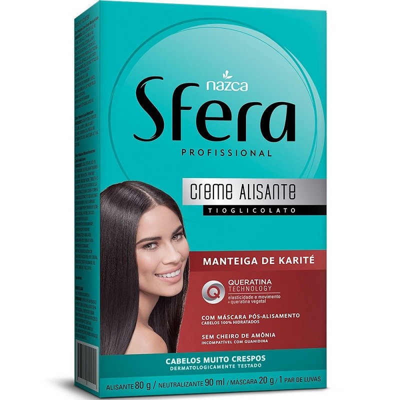 Kit Alisante Sfera Profissional Manteiga de Karite