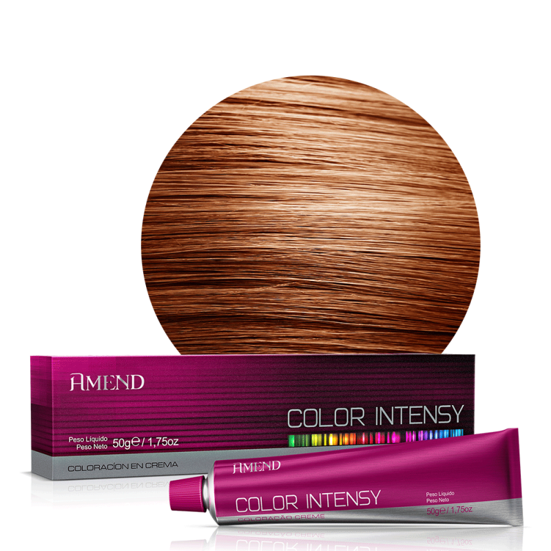 Coloração Amend Color Intensy 8.4 Louro Claro Acobreado 50g