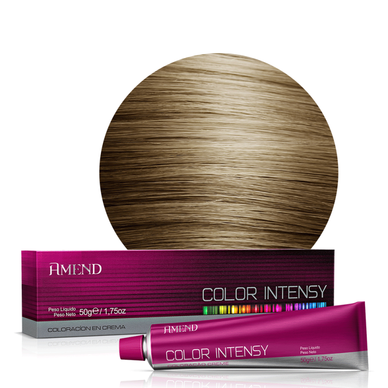 Coloração Amend Color Intensy 8.3 Louro Claro Dourado 50g