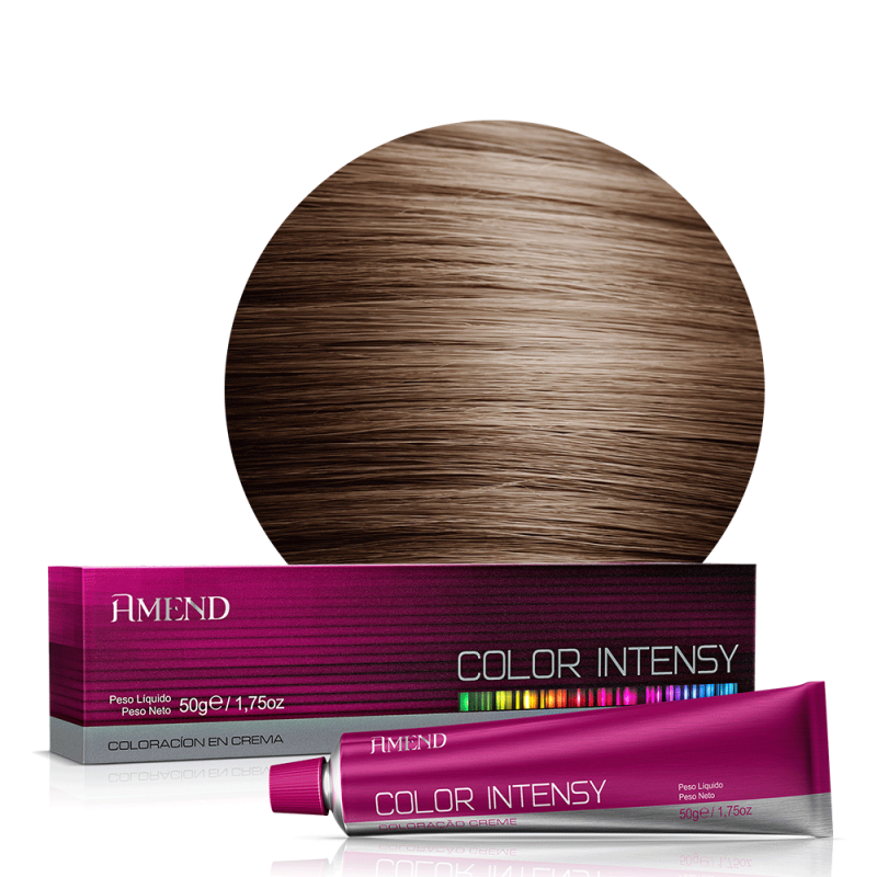 Coloração Amend Color Intensy 6.7 Louro Escuro Marrom 50g