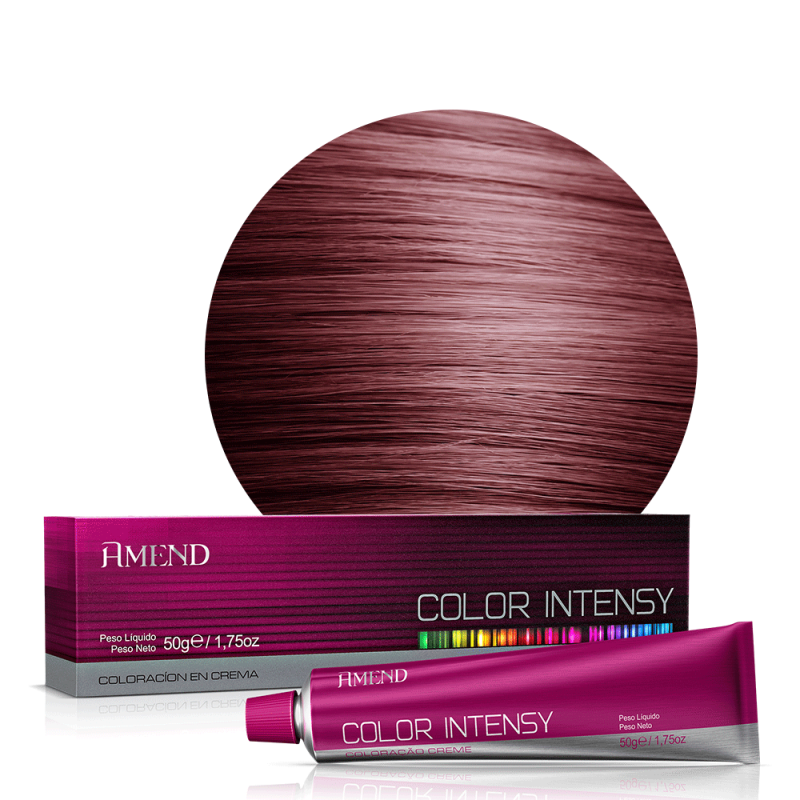 Coloração Amend Color Intensy 6.66 Louro Escuro Vermelho Intenso 50g