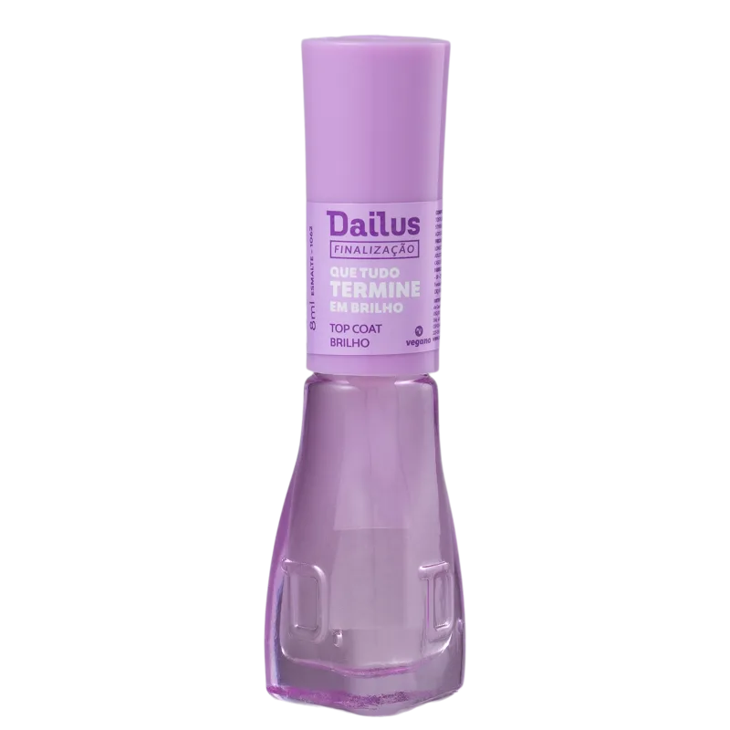 Top Coat Dailus Que Tudo Termine em Brilho 8ml