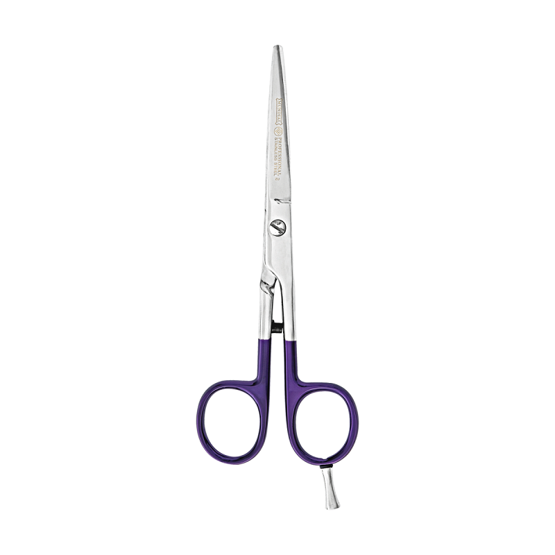 Tesoura Para Cabelo Mundial Fio Navalha 214 Silver 6 Polegadas