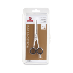 Tesoura Para Cabelo Mundial Fio Desbaste BC-350-5 Bronze 5 Polegadas