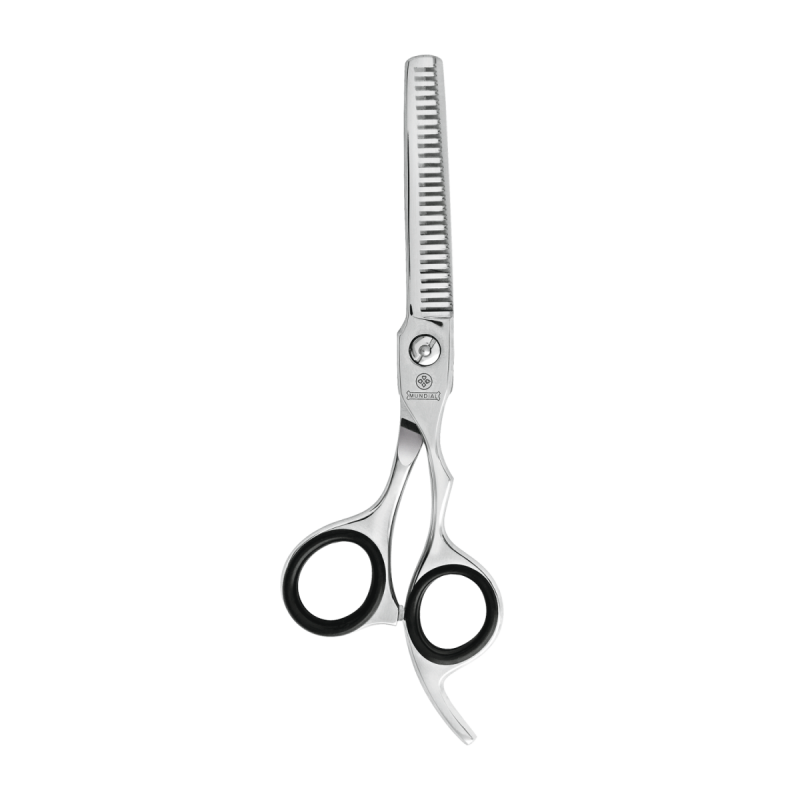 Tesoura Para Cabelo Mundial Fio Desbaste TE-7002S Silver 5,5 Polegadas