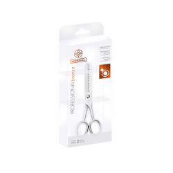 Tesoura Para Cabelo Mundial Fio Desbaste BC-345 Bronze 5 Polegadas