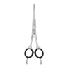 Tesoura Para Cabelo Mundial Fio Laser TE-7004S Silver 6 Polegadas