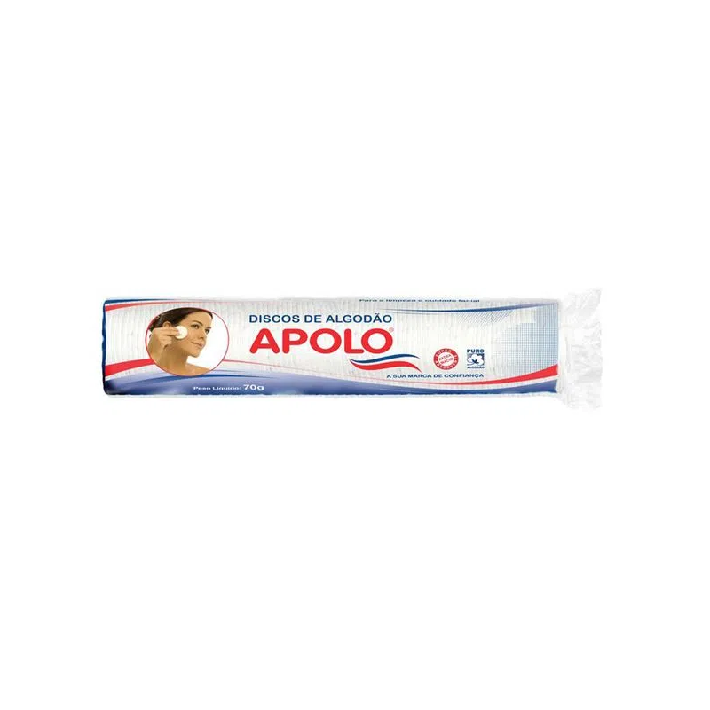 Discos de Algodão Apolo 70g
