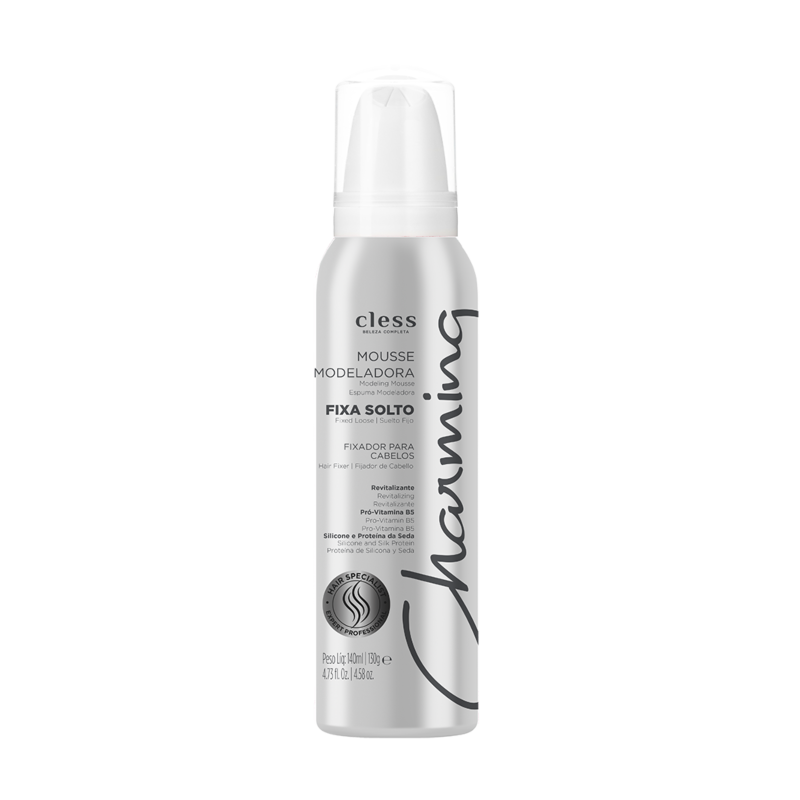 Mousse Modeladora Charming Normal Fixa Solto 140ml