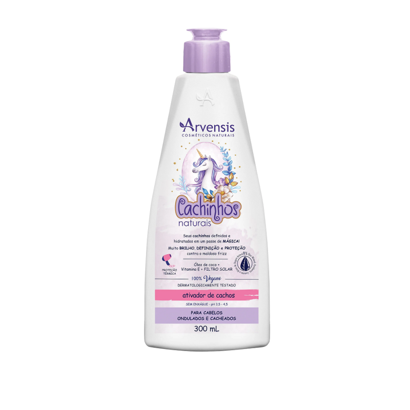 Ativador Cachinhos Ondulados / Cacheados Arvensis 300ml