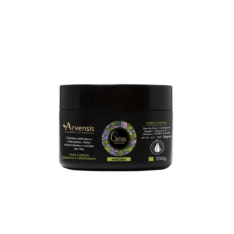 Máscara Capilar Cachos Crespos / Crespíssimos Arvensis 250g