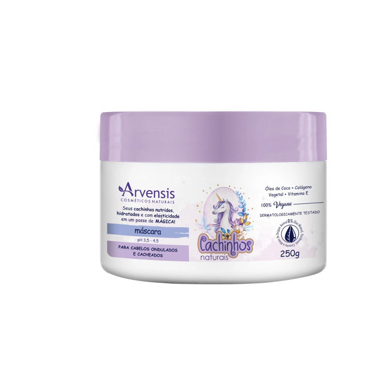 Máscara Capilar Cachinhos Ondulados / Cacheados Arvensis 250g