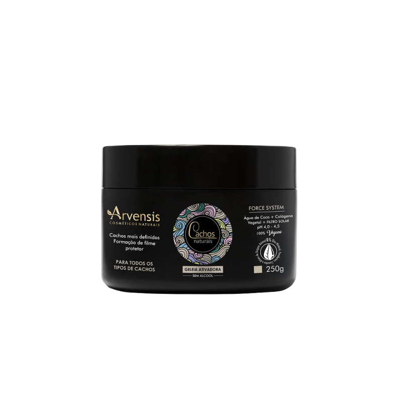 Geléia Ativadora Cachos Suave Fixação Arvensis 250g