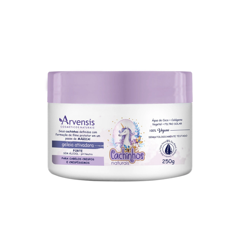 Geléia Ativadora Cachinhos Forte Arvensis 250g