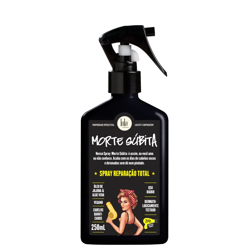 Lola Morte Súbita Spray Reparação Total - Tratamento Capilar 250ml