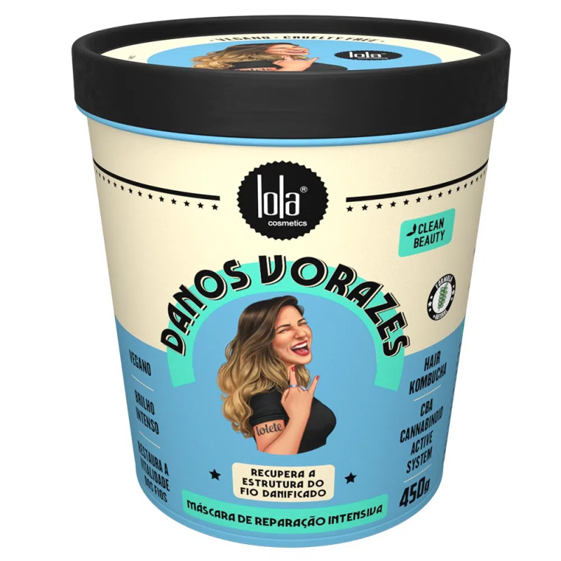 Lola Danos Vorazes Máscara de Reparação Intensiva 450g