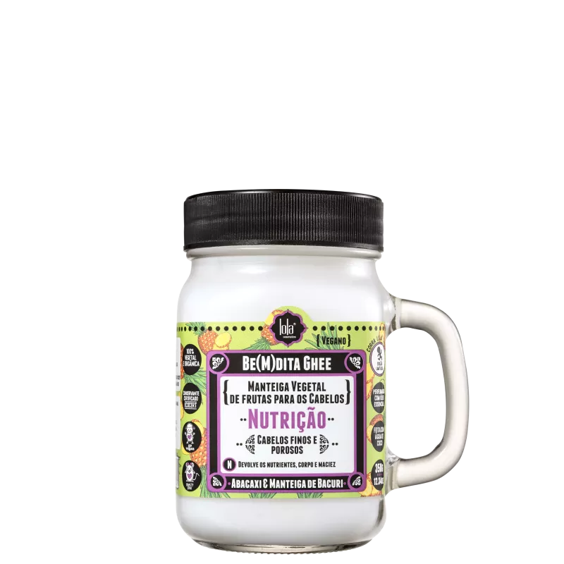 Lola Be(M)dita Ghee Nutrição - Máscara Capilar 350g