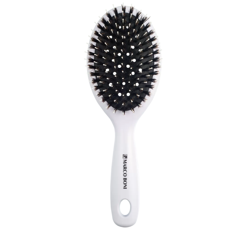 Escova Marco Boni Oval Black White Ref.7377