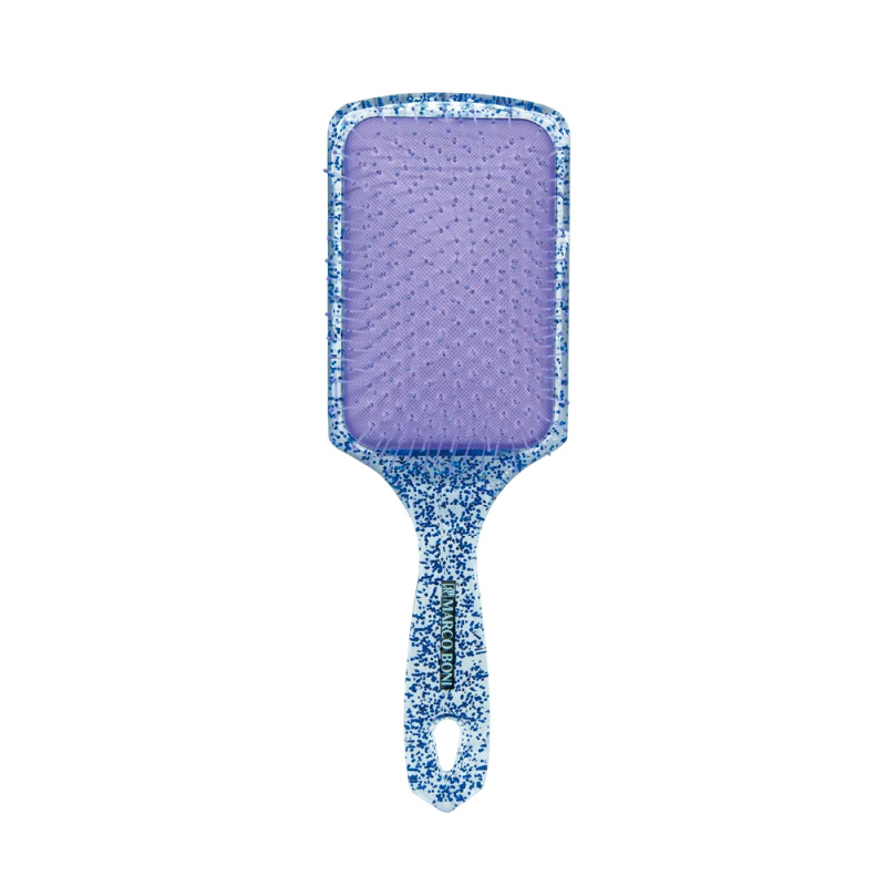 Escova Marco Boni Raquete Desembaraçante Glitter Roxo Ref.7695