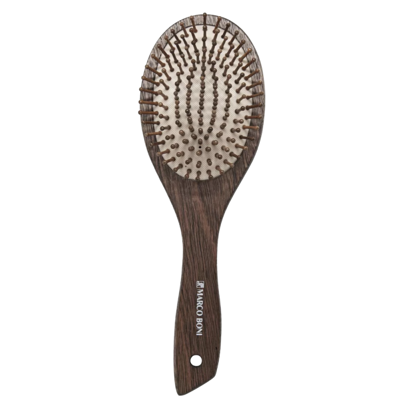 Escova Marco Boni Wood Line Oval Média Ref.8078