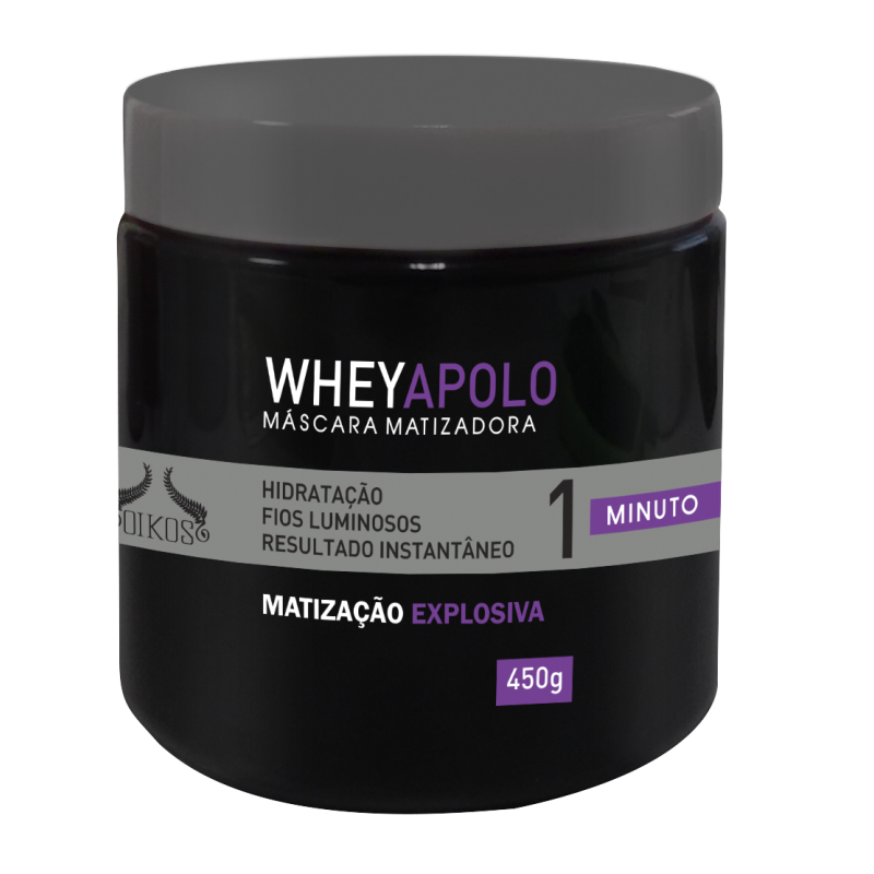 Máscara Matizadora Oikos Whey Apolo 450g