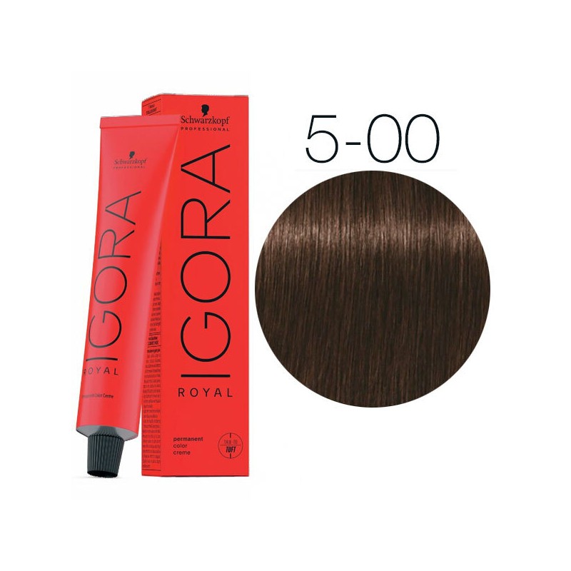 Coloração Igora Royal 5.00 Castanho Claro Natural Extra