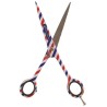Tesoura Fio Navalha Marco Boni Polo Barbeiro 7 Polegadas Ref.1882