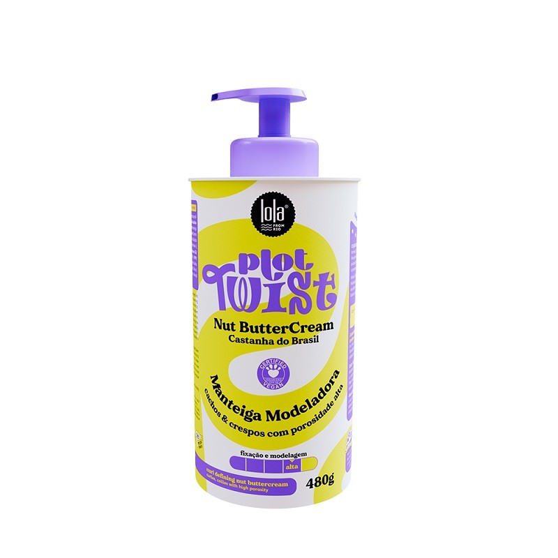 Lola Plot Twist Manteiga Modeladora Nut Butter Cream 480g