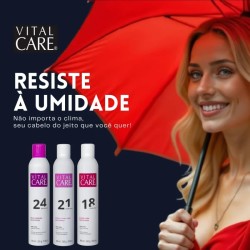 Hair Spray Vital Care Extra Super Firm Hold 21 Horas - 265g