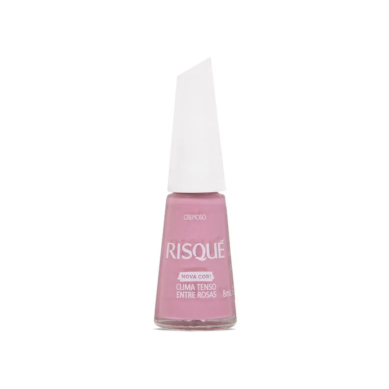 Esmalte Risqué Clima Tenso Entre Rosas Cremoso 8ml