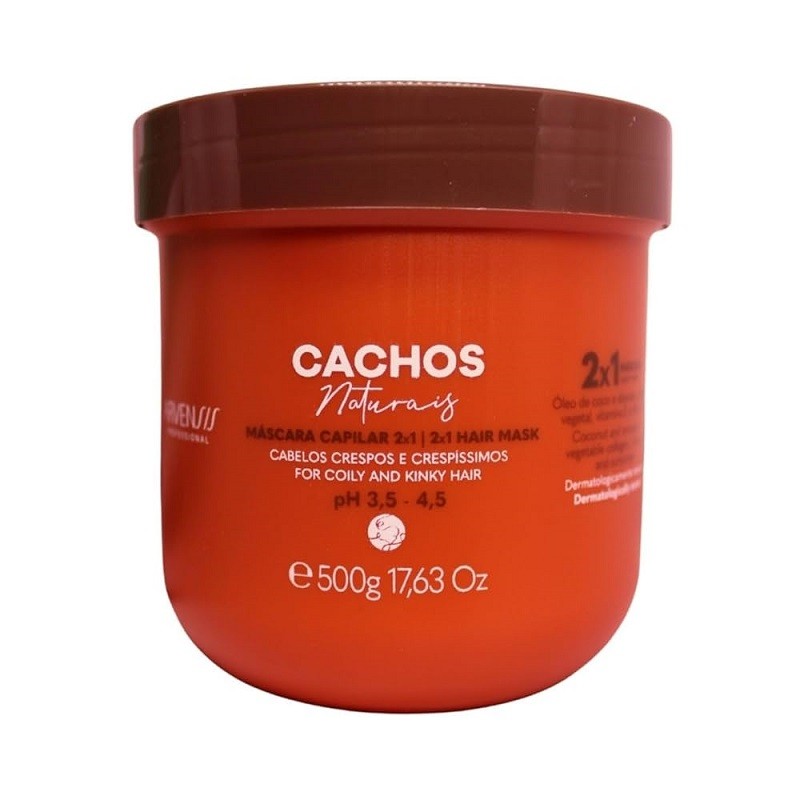 Máscara Capilar Cachos 2x1 500g Arvensis