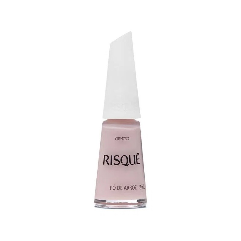 Esmalte Risque Cremoso Pó de Arroz 8ml