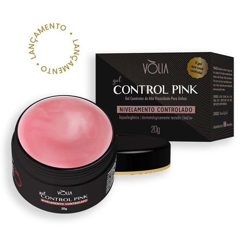 Gel Construtor Vólia Control Pink 20g