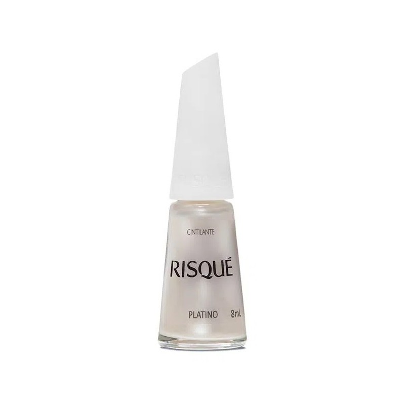 Esmalte Risque Cintilante Platino 8ml