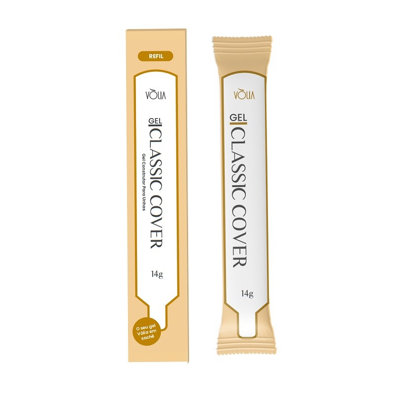 Gel Construtor Vólia Classic Cover Sachê 14g