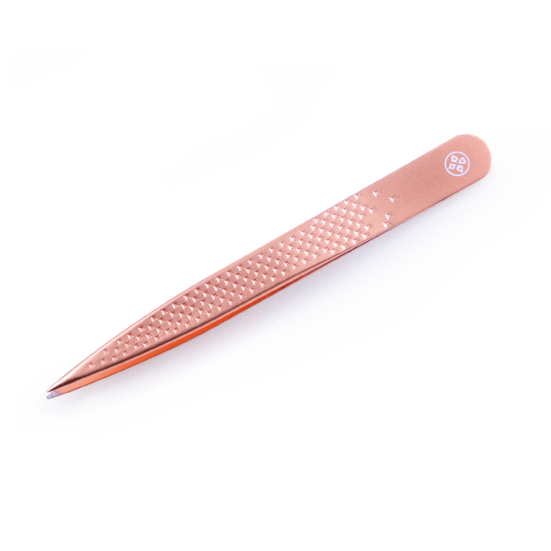 Pinça Mundial Rose Gold Ponta Fina BC-513