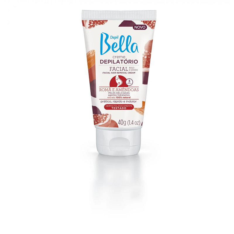 Depil Bella Creme Depilatório Facial Romã 40g