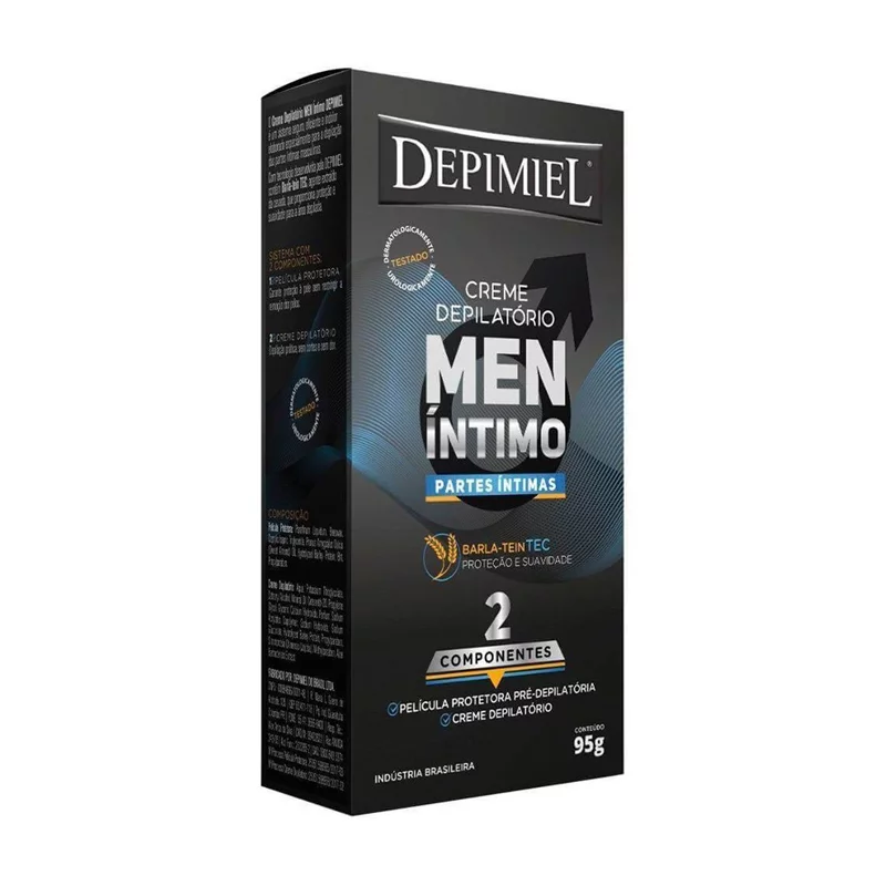 Creme Depilatório Depimiel Intimo Men 95g